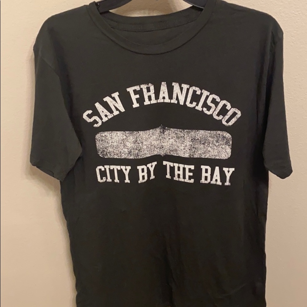 Dark green oversized t-shirt, thin material